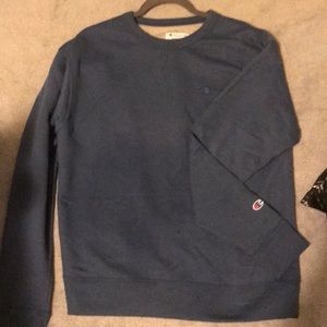 Blue Champion sweatshirt!